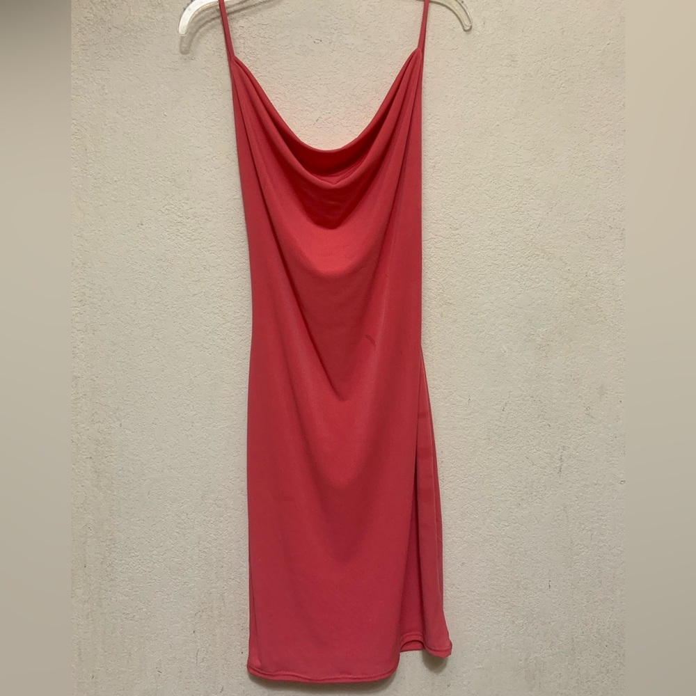 Coral Mini Dress